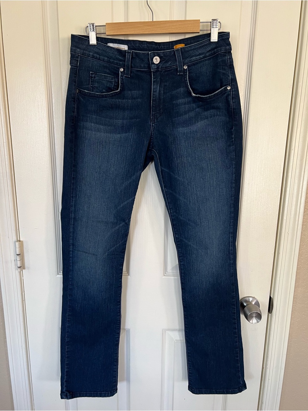 Pilcro and the Letterpress No. 32 Skinny Jeans Dark Wash